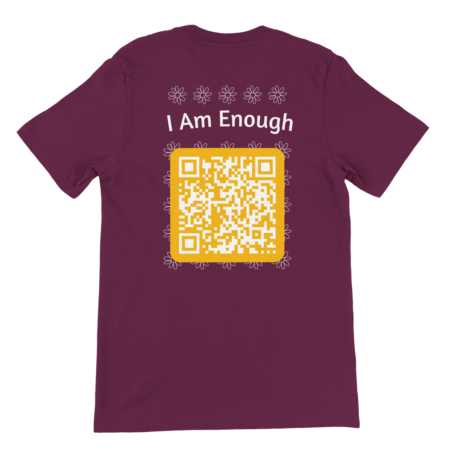 I Am Enough - White